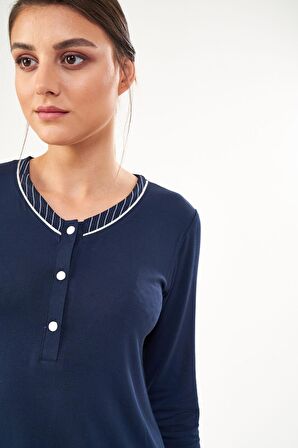 Pjs 22430 Kadın Patlı Pijama Takım