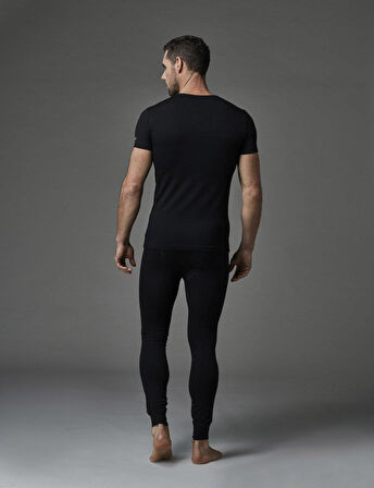 Eros 1454 Sıfır Yaka Kısa Kol Termal İçlik Tek Üst