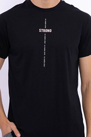 Arnetta 2044 Battal Strong Siyah Erkek Bermuda Takım