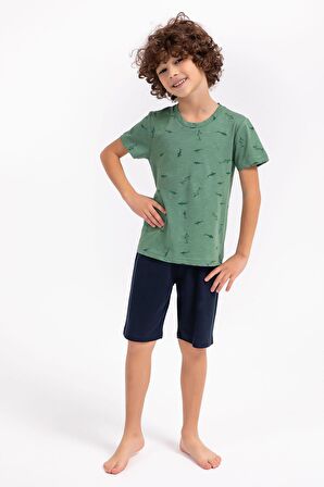 Arnetta 1996 Dolphins Yeşil Erkek Çocuk Bermuda Takım