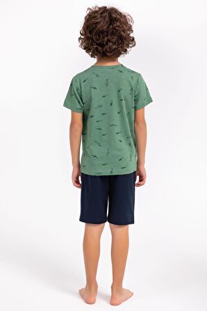 Arnetta 1996 Dolphins Yeşil Erkek Çocuk Bermuda Takım