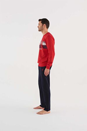 U.s Polo Assn 18606 Erkek Pijama Takımı