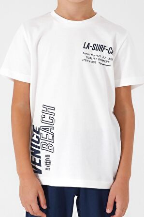 Roly Poly 3041 Venice Beach Erkek Çocuk Kısa Kol Pijama Takım