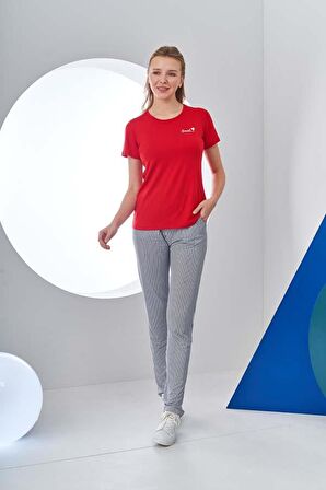 Pjs 24178 Kadın Kısa Kollu Pijama Takımı