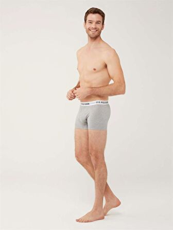 . 80451 Erkek Tekli Cepli Boxer