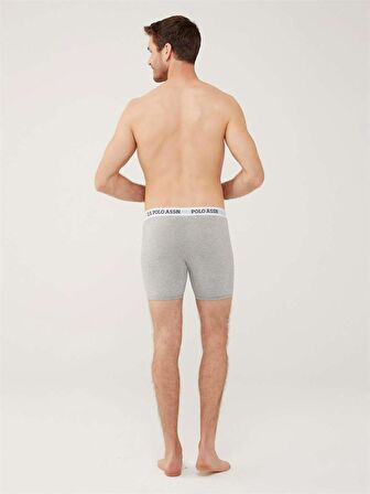 . 80453 Erkek Tekli Uzun Paçalı Boxer