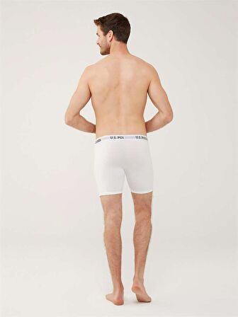 . 80453 Erkek Tekli Uzun Paçalı Boxer