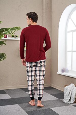 Pjs 23702 Erkek Baskılı Pijama Takım