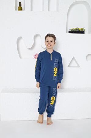 Estiva 24456 Erkek Çocuk Uzun Kollu Pijama Takımı