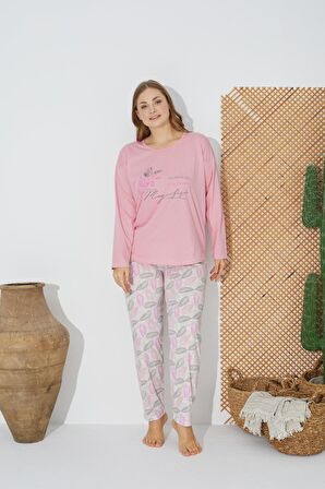 Estiva 24077 Kadın Uzun Kollu Pijama Takımı