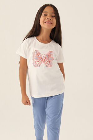 Roly Poly 3390 Butterfly Kız Çocuk Pijama Takımı