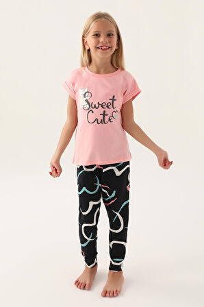 Roly Poly 3399 Garson Sweet Kız Çocuk Pijama Takımı