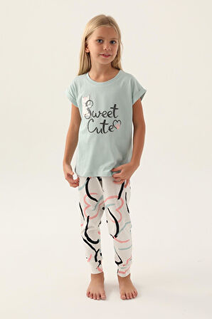 Roly Poly 3399 Garson Sweet Kız Çocuk Pijama Takımı