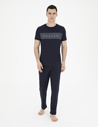 Pierre Cardin 6050 Erkek Kısa Kollu Penye Pijama Takımı