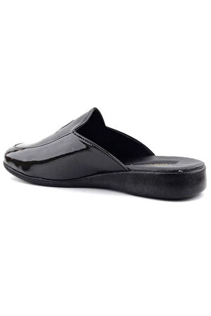 Pierre Cardin 289 Erkek Armalı Siyah Rugan Damat Terlik