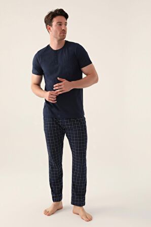 Arnetta 2996 Comfortable Lacivert Erkek Pijama Takımı