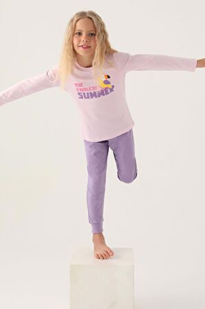 Roly Poly 3401 Endless Kız Çocuk Pijama Takımı