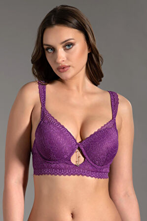 New Bra 3014 Destekli Dantelli Sütyen