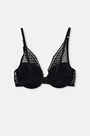 Eros Kadın Gınger Dantelli Boş Cup Sütyen Takım