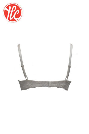 Eros 1150 Kadın Düz Cup Dantel Detaylı Kulaklı Sütyen Takım