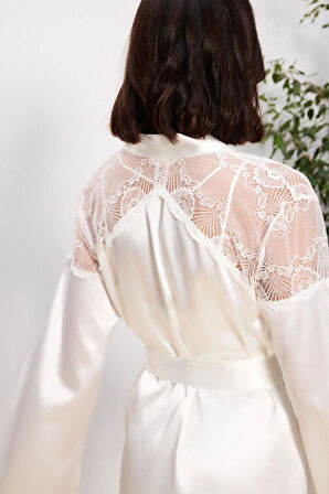 Pierre Cardin Büyük Beden Saten Gecelik Sabahlık Pijama Takım Şort Takım 6'lı Gelin Çeyiz Seti