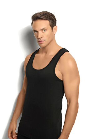 Jiber 113 1 Adet Erkek Pamuklu Arkası Çapraz Rambo Atlet