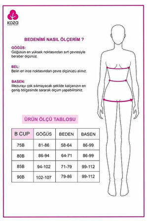 Gd Goldoremi 80311 Kadın Işıltılı Desenli Düğmeli Dantel Detaylı Büstiyer Takım