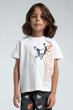 Roly Poly 3530 Garson Erkek Çocuk Bisiklet Yaka Kısa Kollu Pijama Takım