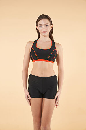 Gd Goldoremi 2513-550 Kadın Yüzücü Bikini Şortlu Takım