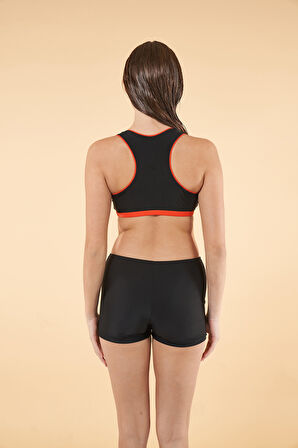 Gd Goldoremi 2513-550 Kadın Yüzücü Bikini Şortlu Takım