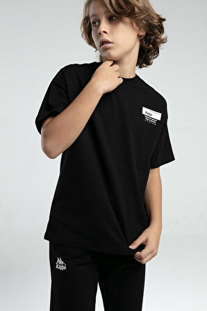 Kappa 36225 Erkek Çocuk Şortlu Pijama Bermuda Takım