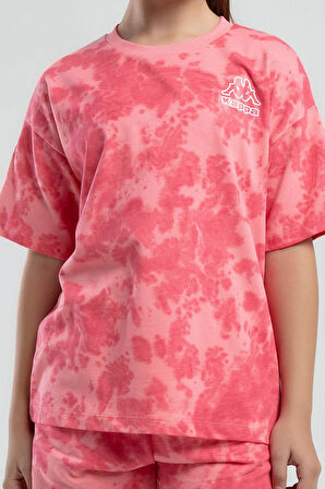 Kappa 362415 Kız Çocuk Tie-Dye Şort Bermuda Pijama Takım