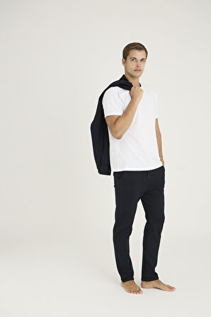 Kly Erkek Comfort Fit Çıtçıtlı Gömlek Kısa Kol T-shirt Jogger Pantolon 3'lü Eşofman Takım