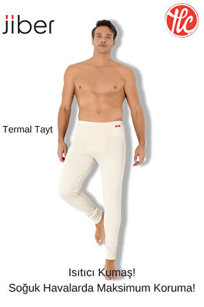 Jiber 174 Erkek Kutulu Kışlık Isıtıcılı Termal İçlik Alt