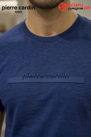Pierre Cardin Paris Premium Erkek %100 Pamuklu Rahat Kalıp Cepli Kısa Kollu Pijama Takım