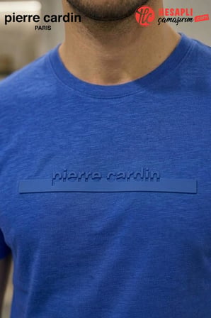 Pierre Cardin Paris Premium Erkek %100 Pamuklu Rahat Kalıp Cepli Kısa Kollu Pijama Takım