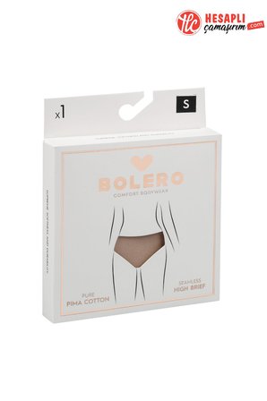 Bolero Premium Kadın Dikişsiz Seamless İz Yapmaz Mikro Modal Pamuk Yüksek Bel Slip Külot 1 Adet