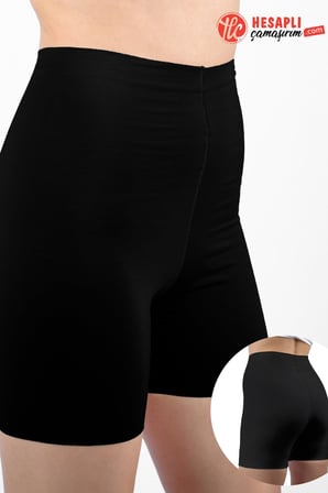 Bolero Premium Kadın Dikişsiz Seasmless Modal Pamuklu Likralı Rahat Toparlayıcı Uzun Boxer Külot