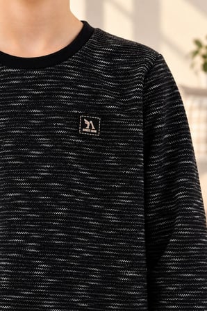 Arnetta Erkek Çocuk Pamuklu Pigment Baskılı Kışlık Regular Fit Uzun Kollu Pijama Takım