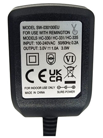 Remington HC335 - Güç Kablosu Adaptörlü
