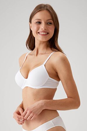 Pierre Cardin 6000 Lens Balenli Desteksiz / Dolgusuz Micro Basic Sütyen