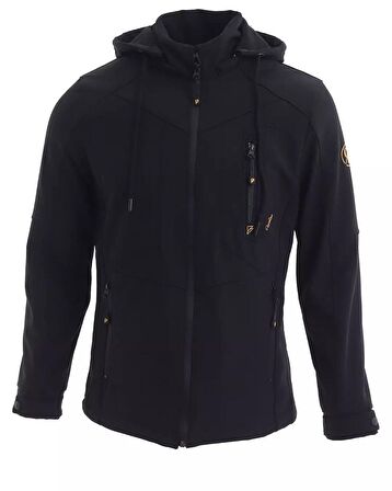 PRİFALDİ Su Ve Rüzgar Geçirmez Kürklü Softshell Erkek Mont