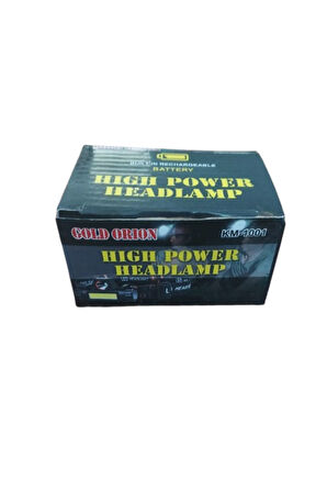 KM - 1001 KAFA LAMBASI ŞARJLI - MIKNATISLI