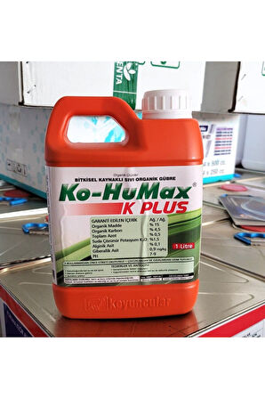 K PLUS BİTKİSEL KAYNAKLI SIVI ORGANİK GÜBRE YAPRAK GÜBRESİ