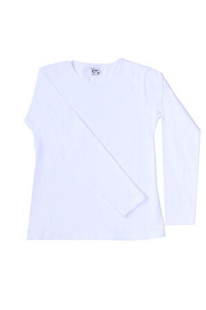 ÇOCUK UNİSEX UZUN KOLLU BADİ DÜZ RENK C11