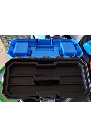 13 Craft Kilitli Plastik Takım Çantası, Hafif ve Şık Saklama Çözümünüz