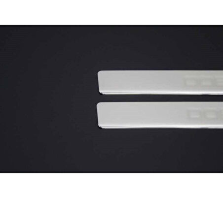 Kapı Eşiği Krom 2 Parça Doblo-2 Panel Van LAV 2010-2014 Arası Modeller İçin