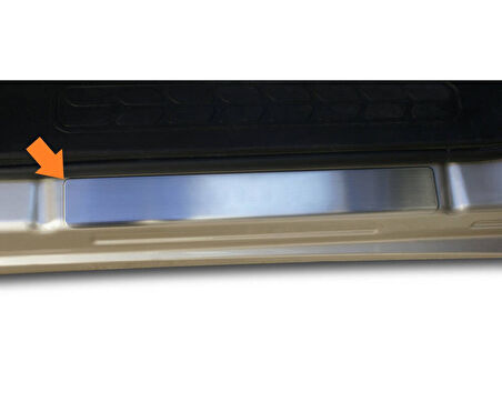 Kapı Eşiği Krom 2 Parça Doblo-2 Panel Van LAV 2010-2014 Arası Modeller İçin