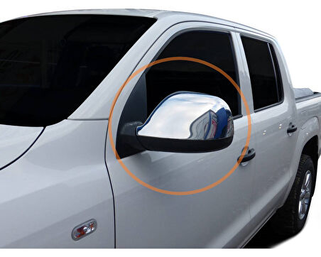 Ayna Kapağı Krom 2 Parça Amarok Pikap 2010 Ve Sonrası Modeller İçin