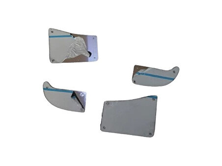 Laz Paçalık Krom 4 Parça Tofaş-Şahin 1988-2001 Arası Modeller İçin